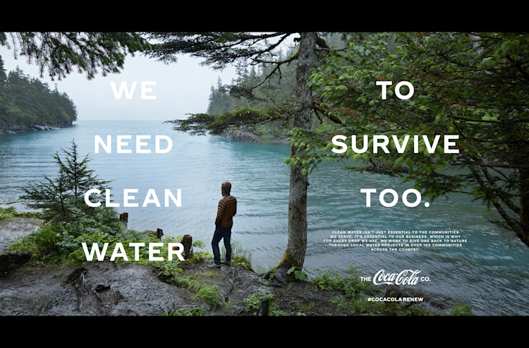 The-Coca-Cola-Company-We-Need-Clean-Water-To-Survive-Too-Print-Ad-2017