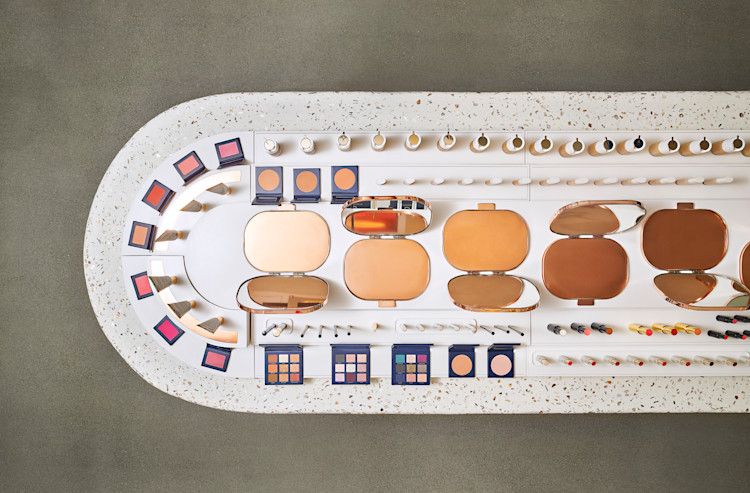 Beautycounter-Retail-Design-Interior-Counter-Birdseye-View-Product-Table