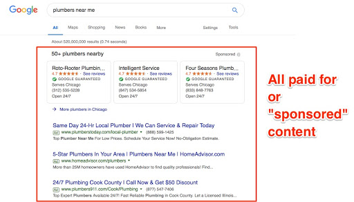 plumbing paid ads