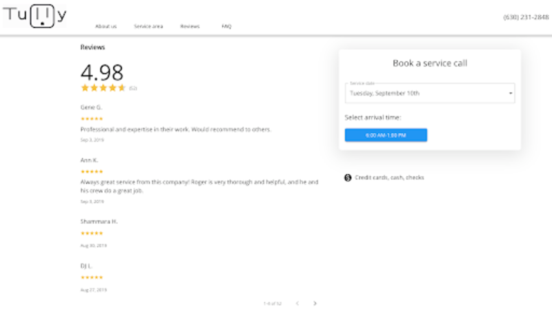 website reviews