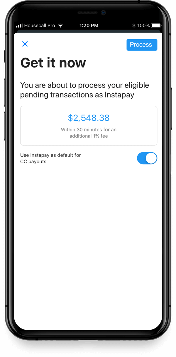 Housecall Pro Instapay