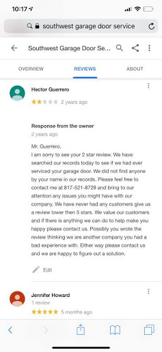 customer complaint