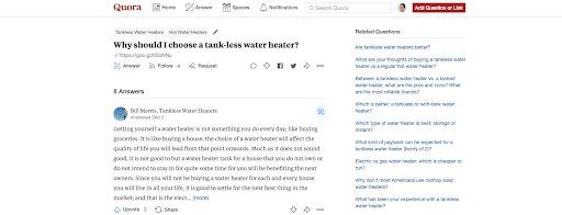 quora plumbing