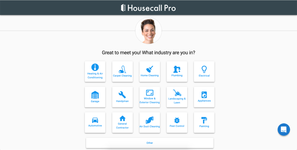 Great to meet you image on Housecall Pro