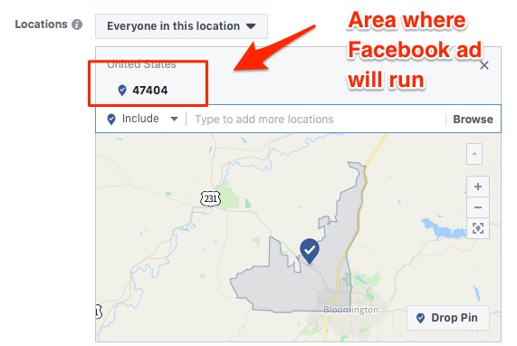 Targeting homeowners on facebook