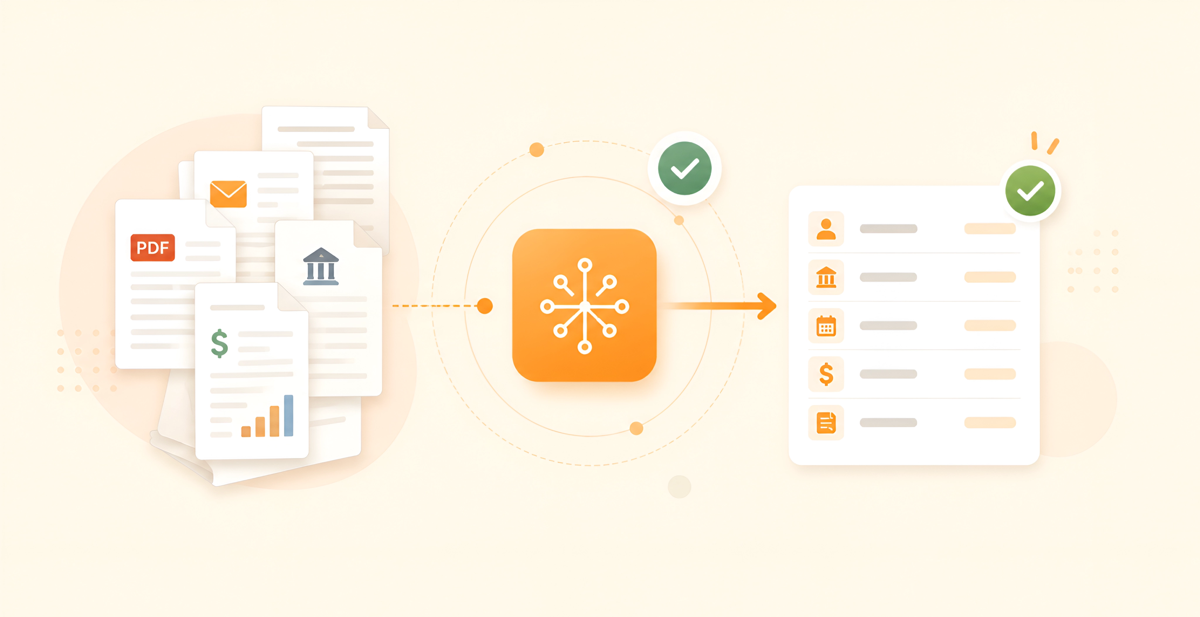 Intelligent financial document processing