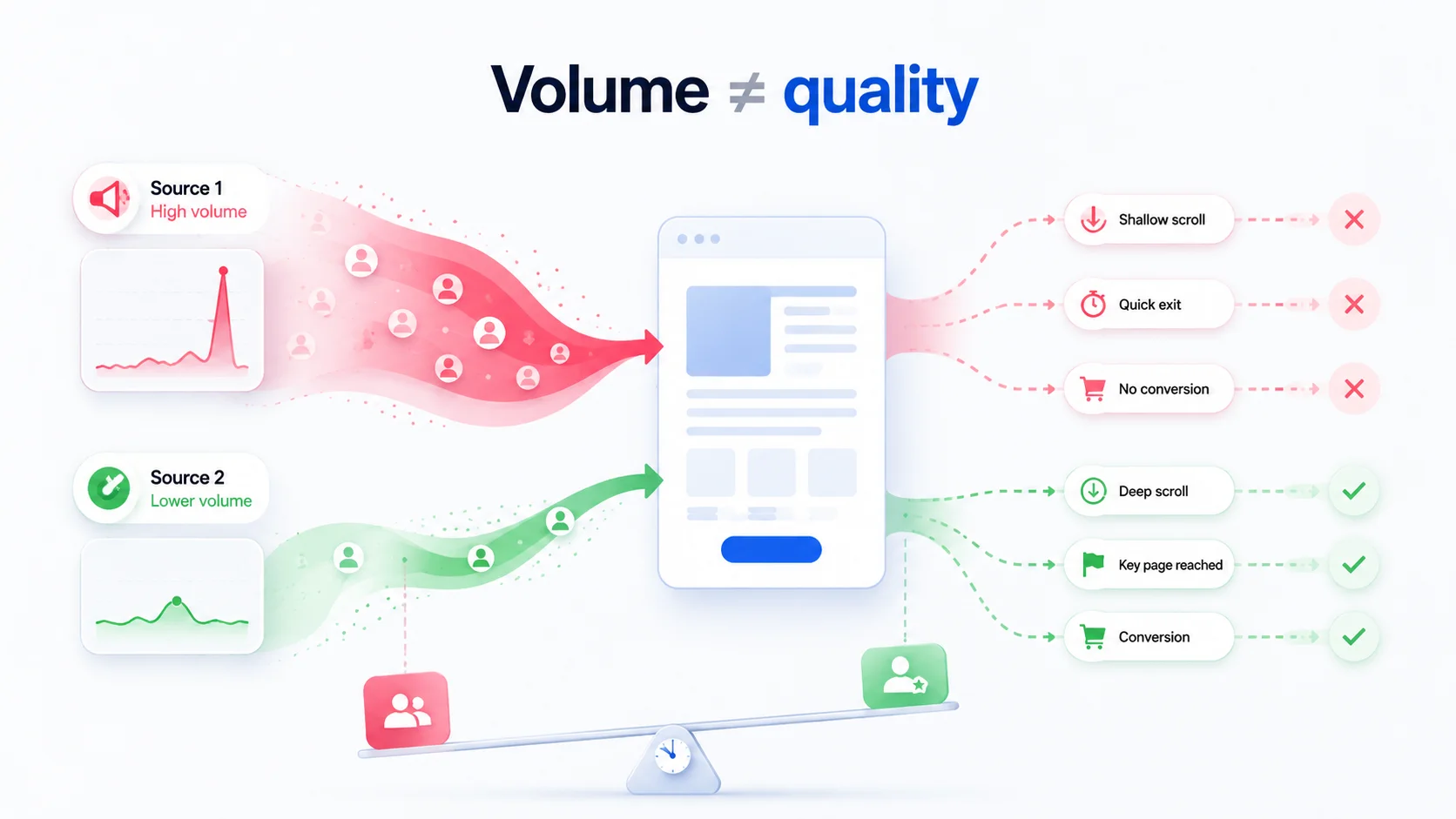 Traffic Volume vs Source Quality