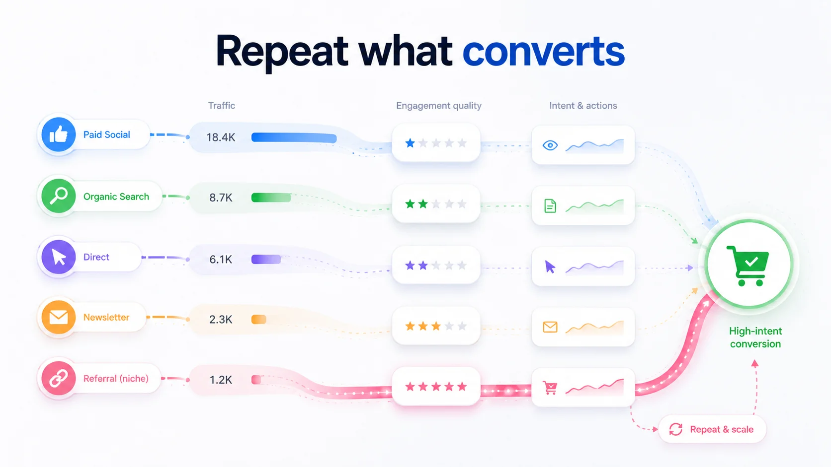 Repeatable Conversion Source Signals