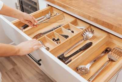 Maximize Space with a Kitchen Drawer Organizer