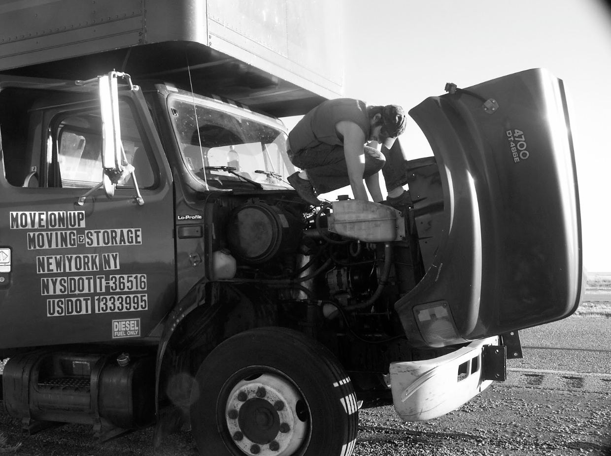 Alex-Alpert-fixing-his-broken-down-truck