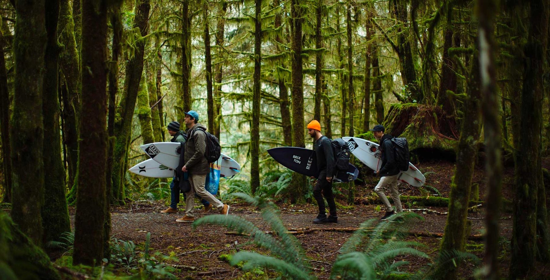 Tofino british columbia exploration surf trip canada with reef and OuiSurf