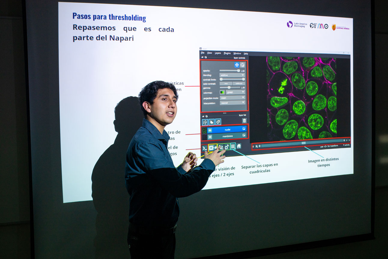 Fabirico presenting