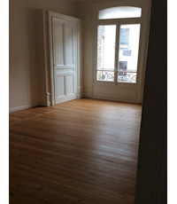 Restauration parquet Sapin après travaux. Restauration parquet Sapin après travaux.