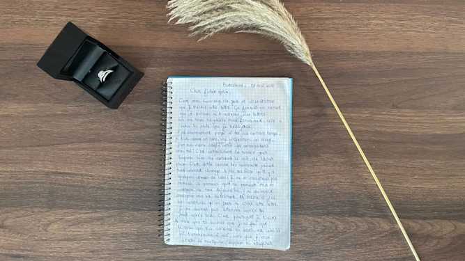 Lettre à mon futur mari