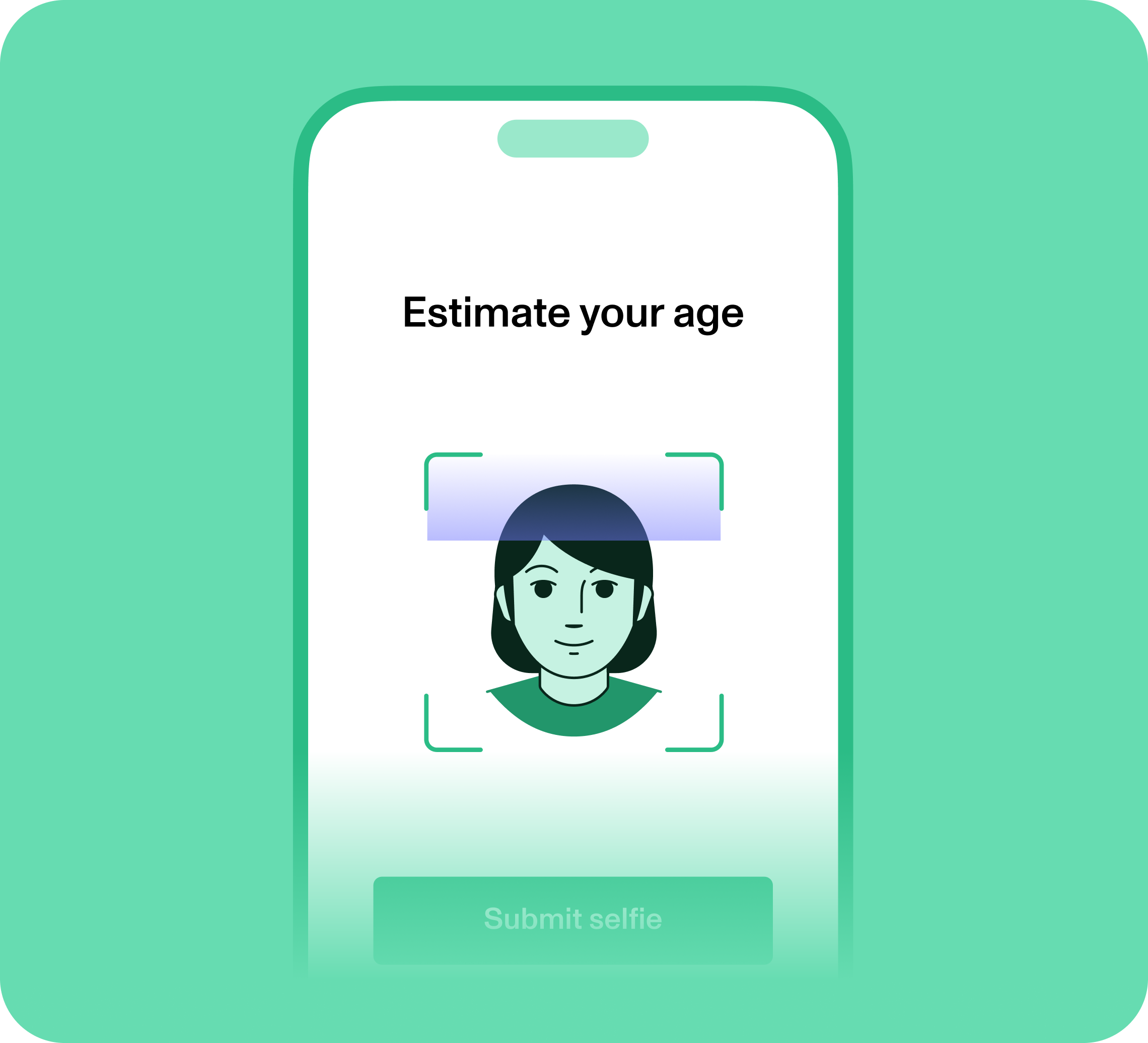 Collect a live selfie
