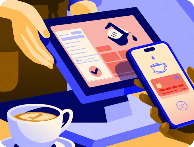 large accordion - fintech concept