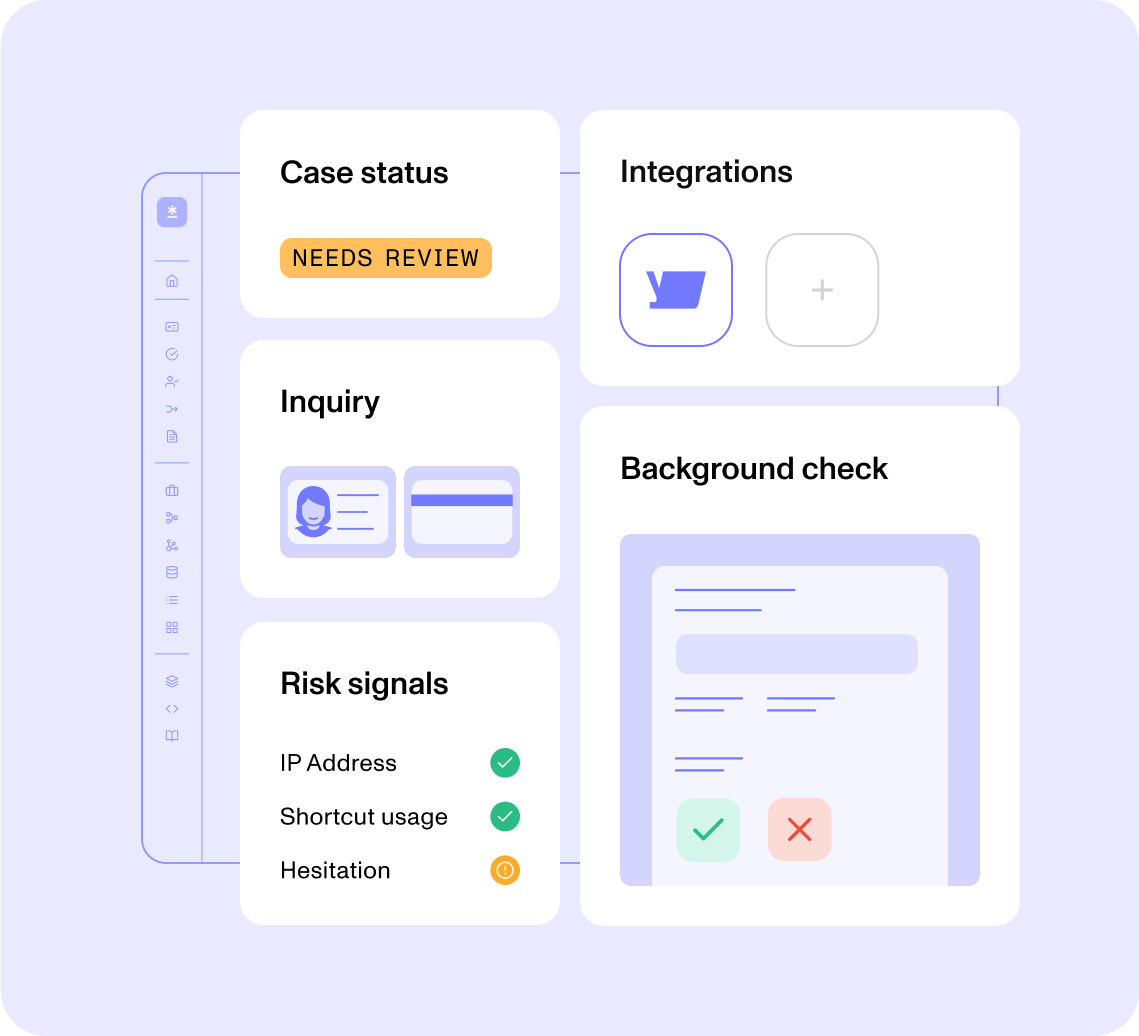 Verify and screen users quickly and reliably