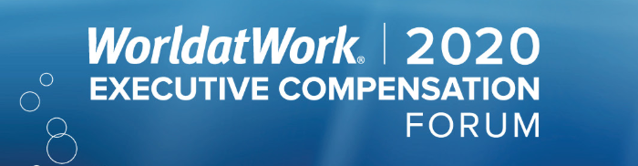 World at Work 2020 Executive Compensation Forum image