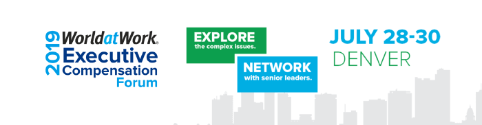 World at Work Executive Compensation Forum image
