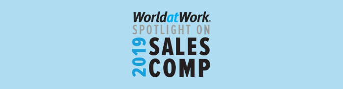 World at Work Spotlight on Sales Comp image