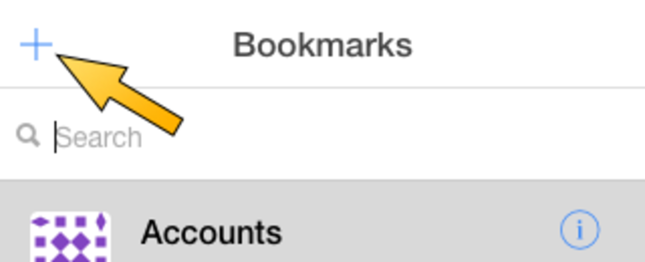 Add Locksmith Bookmark