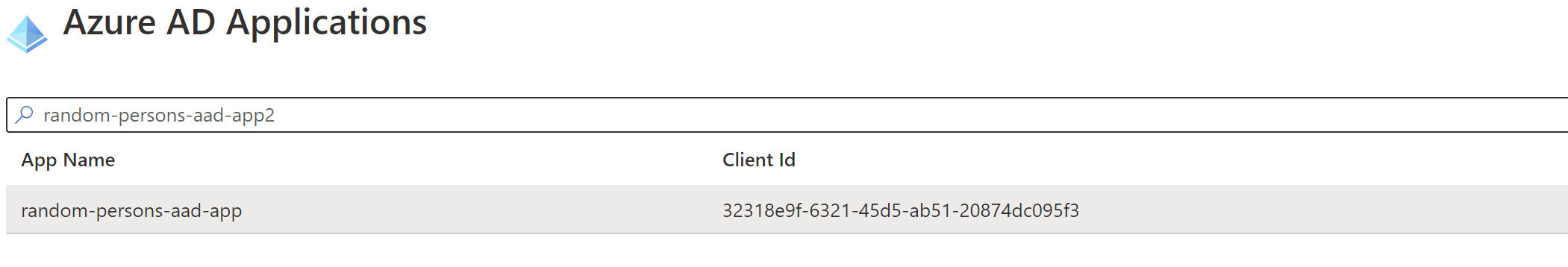 authentication client app name and id