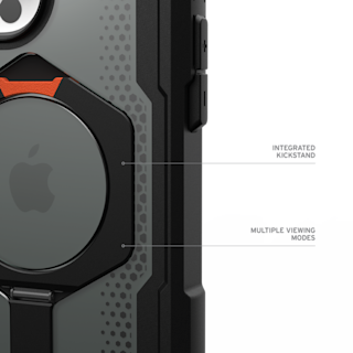 UAG Plasma XTE iPhone 15 Pro Case iPhone 15 Pro in Black/Orange