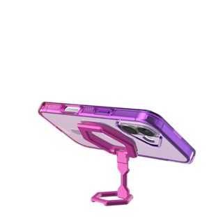 UAG iPhone 17 - Plyo Case + Ring Stand Magnetic Ring Stand in Pink/Purple Case + Orchid Pink Ring Stand