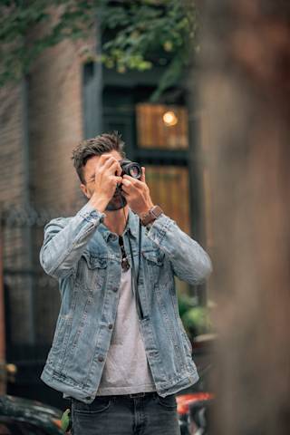 UAG Leather Strap for Apple Watch Apple Watch case in Brown lifestyle view