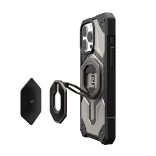 UAG Magnetic Metal Hexagon Sticker (2 Pack) Magnetic Sticker case in Black detail view