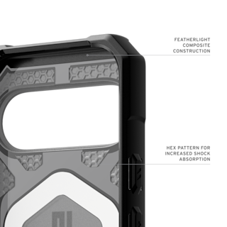 UAG Pathfinder Clear Pixel 10 Case Pixel 10 in Ash
