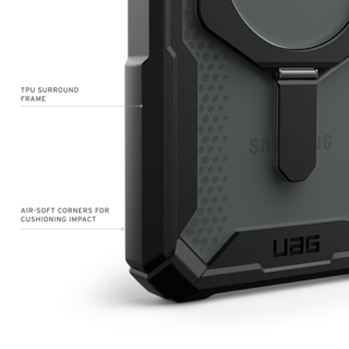 UAG Plasma XTE Galaxy S25 Case Galaxy S25 in Black/Orange