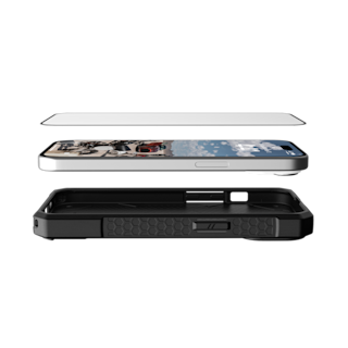 UAG Glass Screen Protector Shield Plus For iPhone 15 iPhone 15 case in Clear/Black