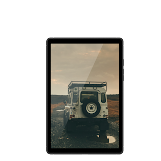 UAG Scout Series Galaxy Tab A8 10.5" with Kickstand and Hand Strap Case Tab A8 10.5" in Black
