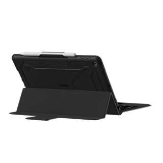 UAG Integrated Bluetooth Keyboard With Trackpad iPad 10.2" (8th Gen 2020) Case iPad 10.2" (8th Gen, 2020) in Black/Ash