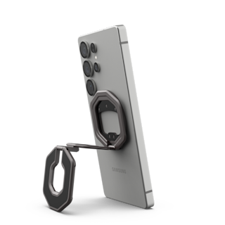 UAG Monarch Mag2 Dual Magnetic Ring Stand Magnetic Ring Stand case in Gunmetal detail view