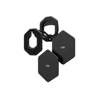 UAG Magnetic Metal Hexagon Sticker (2 Pack) Magnetic Sticker case in Black detail view