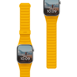 UAG Pathfinder Strap for Apple Watch Apple Watch case in Heritage Yellow/Black detail view