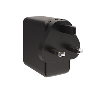 UAG SRGE (WW) 100W 3 Port Wall Charger Wall Chargers case in Black