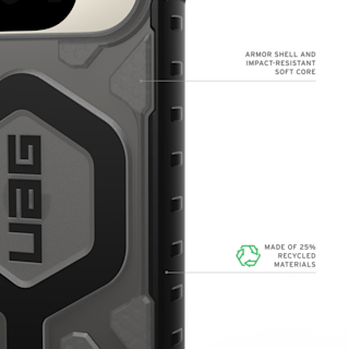 UAG Pathfinder Clear Pixel 10 Case Pixel 10 in Ash