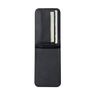 UAG Metropolis Vegan Leather MagSafe Wallet Wallets case in Black detail view