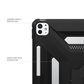 UAG Scout Plus iPad Pro 13" (M5, 2025, 8th Gen) iPad Pro 13" (M5, 8th Gen, 2025) case in Black