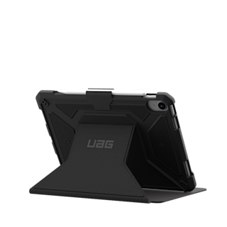 UAG Metropolis Tact.Armr iPad 11" (A16) (11th Gen, 2025) Folio Case iPad 11" (A16) (11th Gen, 2025) in Black detail view