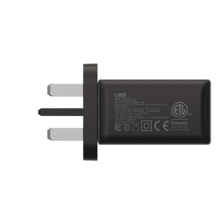 UAG SRGE (WW) 100W 3 Port Wall Charger Wall Chargers case in Black