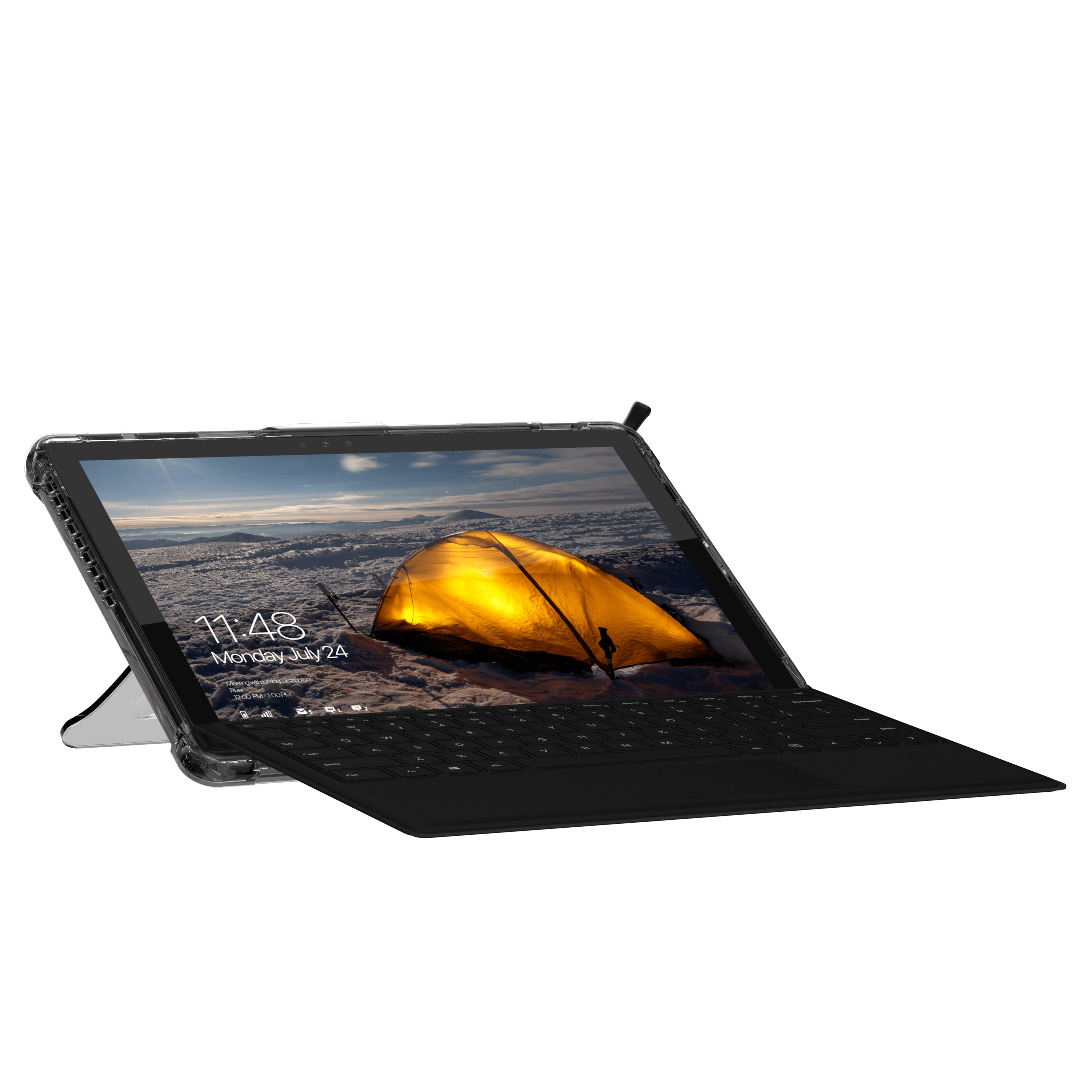 Clear Rugged Protective Case for Microsoft Surface Pro 7+/7/6/5/4 by