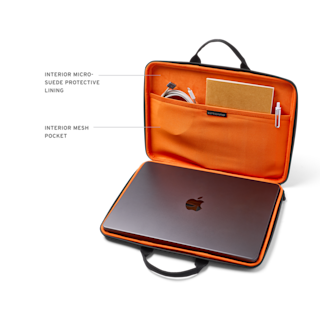 UAG Civilian Large Shock Sleeve with Handle - Fits 16" Computers Tablet & Laptop Sleeves case in Black detail view