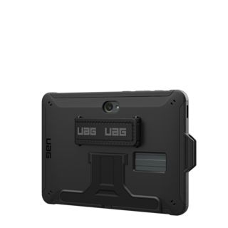 UAG Scout Tab Active5 Pro with Kickstand and Hand Strap Case Tab Active5 Pro in Black detail view