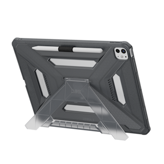 UAG Scout Plus iPad Pro 13" (M4, 2024, 7th Gen) iPad Pro 13" (M4, 7th Gen, 2024) case in Ash detail view