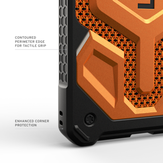 UAG Monarch Pro Kevlar Galaxy S26 Ultra Case Galaxy S26 Ultra in Kevlar Burnt Orange