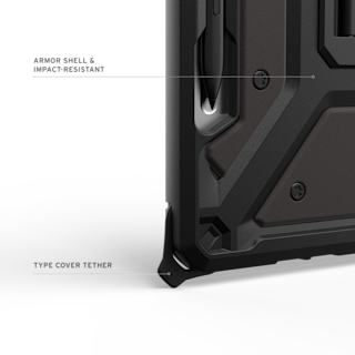 UAG Metropolis SE Microsoft Surface Pro 1st Edition 12" Case Surface Pro 1st Edition 12" in Black